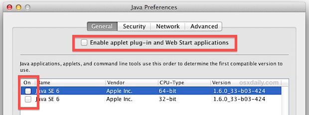 java update for mac 10.7.5